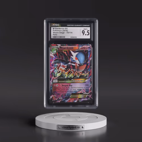2016 Steam Siege #79/114 M Gardevoir EX - Holo (CGC 9.5 MINT+)
