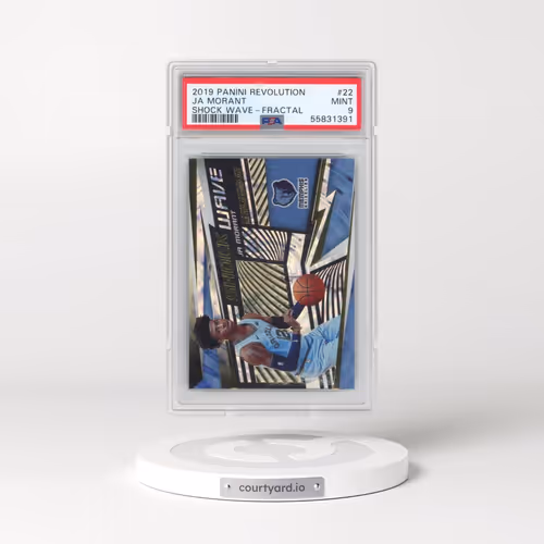 2019 Panini Revolution Shock Wave #22 Ja Morant - Fractal (PSA 9 MINT)