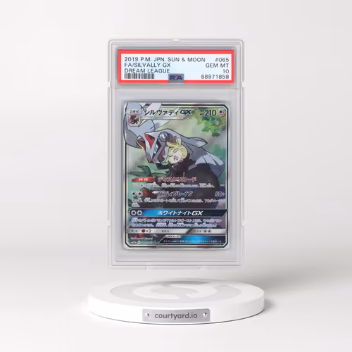 2019 Pokémon Sun & Moon Dream League #065 Silvally GX - Holo Full Art (PSA 10 GEM MINT)