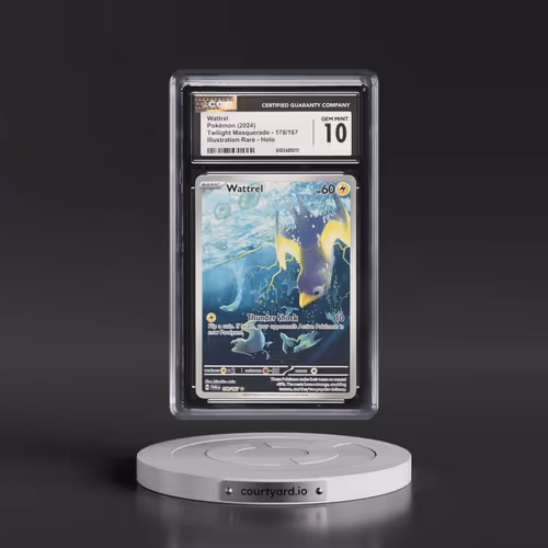 2024 Twilight Masquerade - TWM EN #178/167 Wattrel - Illustration Rare Holo (CGC 10 GEM MINT)