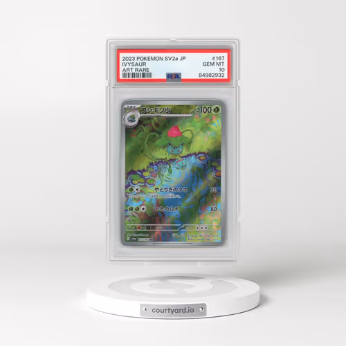 2023 Pokémon Sv2a-Pokemon 151 #167 Ivysaur - Art Rare (PSA 10 GEM MINT)