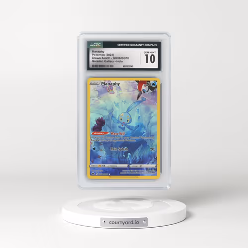 2022 Crown Zenith #GG06/GG70 Manaphy (CGC 10 GEM MINT)