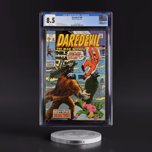 Daredevil #65 CGC 8.5 White Pages (Marvel Comics, 6/70) - Universal