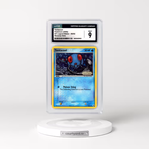 2006 EX Legend Maker #66 Tentacool - Holo (CGC 9 MINT)