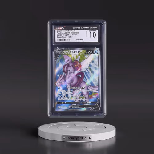 2022 Space Juggler #070/067 Origin Forme Palkia V - Super Rare Holo (CGC 10 GEM MINT)