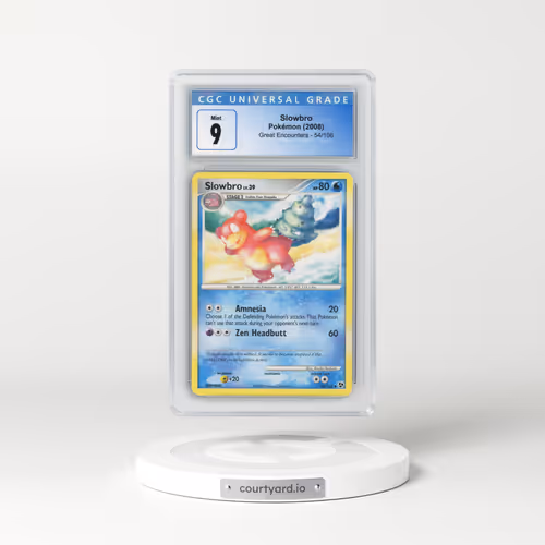 2008 Great Encounters #54/106 Slowbro (CGC 9 MINT)