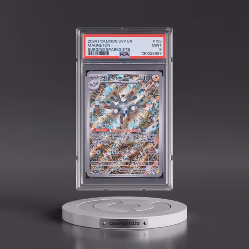 2024 Pokémon Svp EN-SV Black Star Promo #159 Magneton - Surging Sparks Elite Trainer Box (PSA 9 MINT