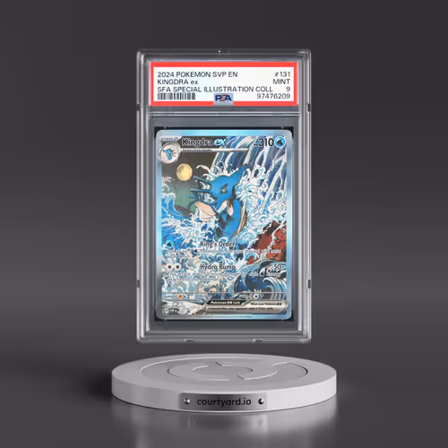 2024 Pokémon Svp EN-SV Black Star Promo #131 Kingdra EX - Holo Shrouded Fable Special Illustration C