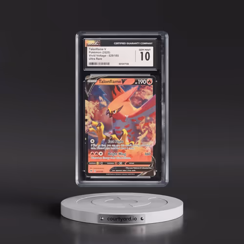 2020 Vivid Voltage #029/185 Talonflame V - Holo (CGC 10 GEM MINT)