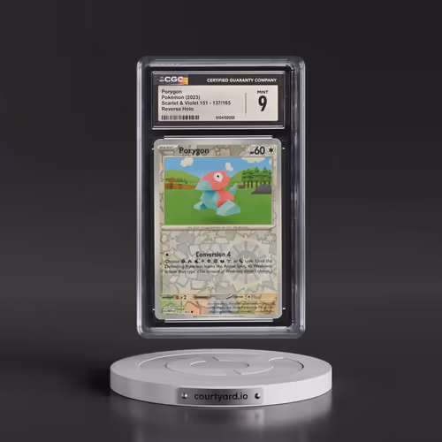 2023 Scarlet & Violet 151 - MEW EN #137/165 Porygon - Reverse Holo (CGC 9 MINT)