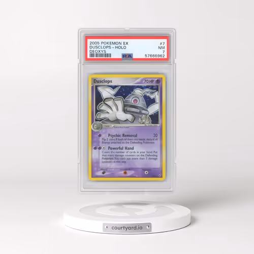 2005 Pokémon EX Deoxys #7 Dusclops - Holo (PSA 7 NM)