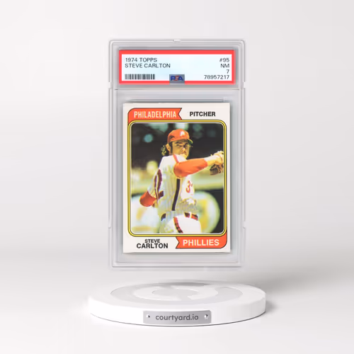 1974 Topps #95 Steve Carlton (PSA 7 NM)