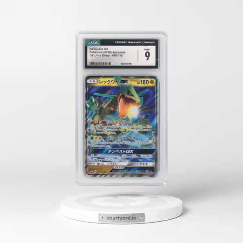 2018 GX Ultra Shiny #098/150 Rayquaza GX - Holo (CGC 9 MINT)