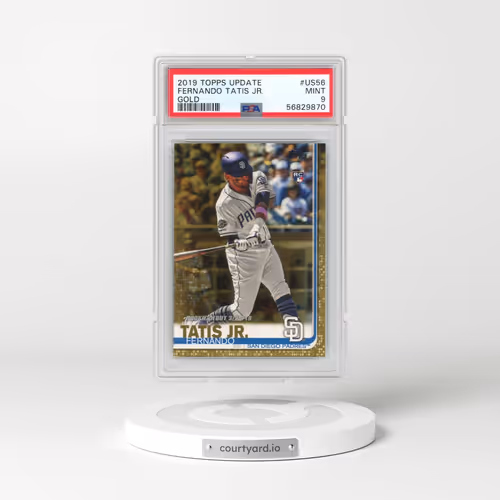 2019 Topps Update #US56 Fernando Tatis Jr. - Gold (PSA 9 MINT)