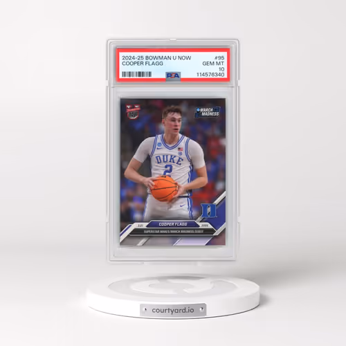 2024-25 Bowman U Now #95 Cooper Flagg (PSA 10 GEM MINT)