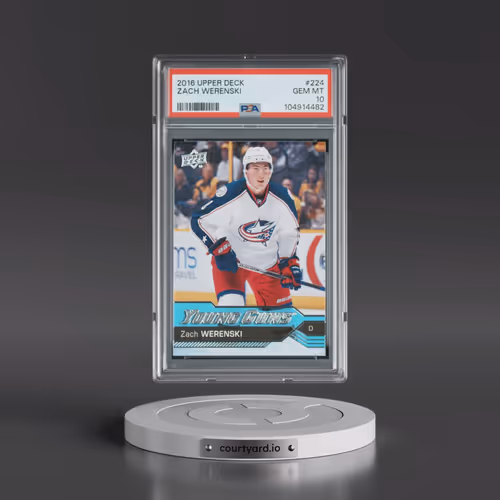 2016 Upper Deck #224 Zach Werenski (PSA 10 GEM MINT)