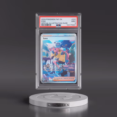 2024 Pokémon Paf EN-Paldean Fates #237 Iono - Special Illustration Rare (PSA 9 MINT)