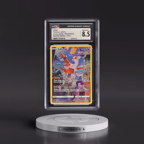 2023 Crown Zenith #GG20/GG70 Latias - Galarian Gallery Holo (CGC 8.5 NM-MT+)