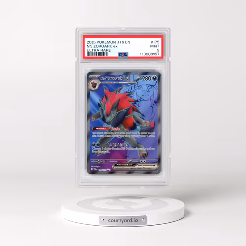 2025 Pokémon Jtg EN-Journey Together #175 N's Zoroark EX - Holo Ultra Rare (PSA 9 MINT)