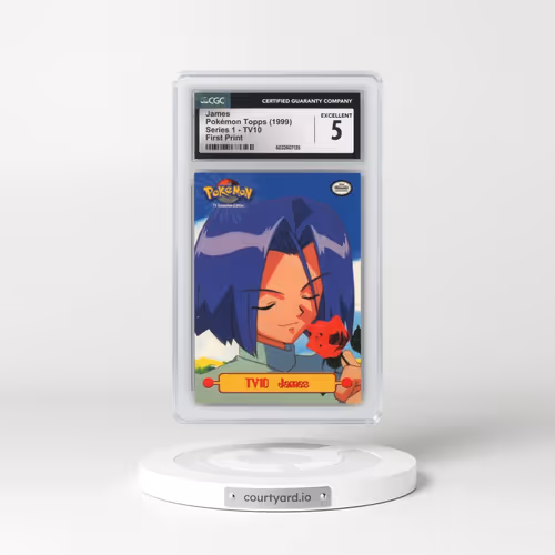 1999 Series 1 (Oval Nintendo Seal) #TV10 James - First Print (Blue Topps Logo) (CGC 5 EX)