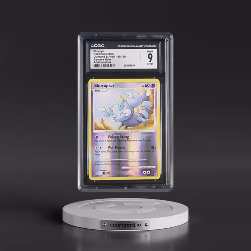 2007 Diamond & Pearl #99/130 Skorupi - Reverse Holo (CGC 9 MINT)