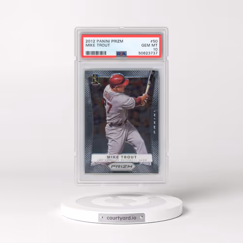 2012 Panini Prizm #50 Mike Trout (PSA 10 GEM MINT)