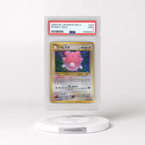 2000 Pokémon Neo 3 #242 Blissey - Holo (PSA 9 MINT)
