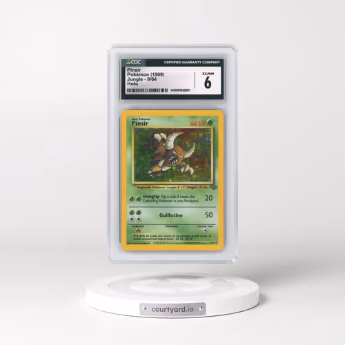 1999 Jungle #9/64 Pinsir - Holo (CGC 6 EX-NM)