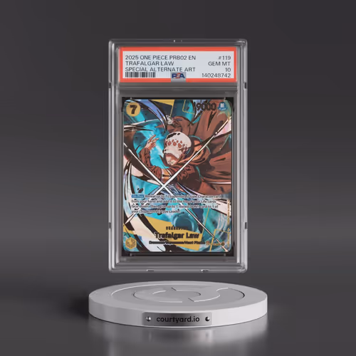 2025 One Piece PRB02-Premium Booster -One Piece Card the Best- Vol.2 #119 Trafalgar Law - Special Al