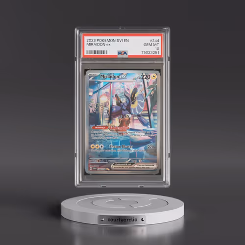 2023 Pokémon Svi EN-Scarlet & Violet #244 Miraidon EX - Holo Special Illustration Rare (PSA 10 GEM M