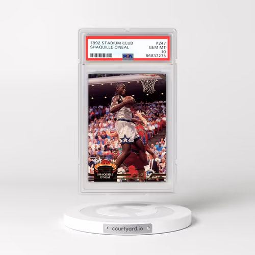 1992 Stadium Club #247 Shaquille O'Neal (PSA 10 GEM MINT)