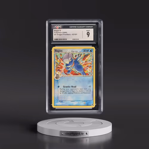 2006 EX Dragon Frontiers #43/101 Bagon δ (CGC 9 MINT)