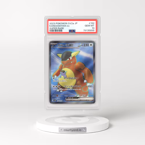 2023 Pokémon Card 151 #192 Kangaskhan ex - Super Rare (PSA 10 GEM MINT)