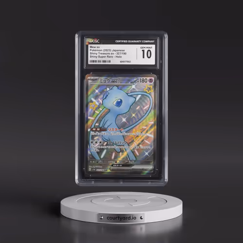 2023 Shiny Treasure ex #327/190 Mew ex - Shiny Super Rare Holo (CGC 10 GEM MINT)