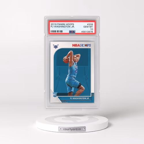 2019 Panini Hoops #209 PJ Washington Jr. (PSA 10 GEM MINT)