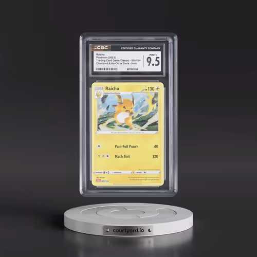 2023 Trading Card Game Classic - CLV, CLC, CLB #009/034 Raichu - Holo Charizard & Ho-Oh ex Deck - CL