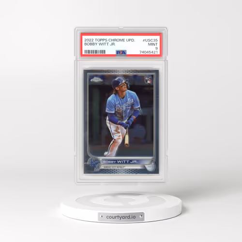 2022 Topps Chrome Update #USC35 Bobby Witt Jr. (PSA 9 MINT)