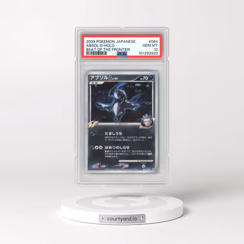 2009 Pokémon Beat of the Frontier #064 Absol G - Holo (PSA 10 GEM MINT)