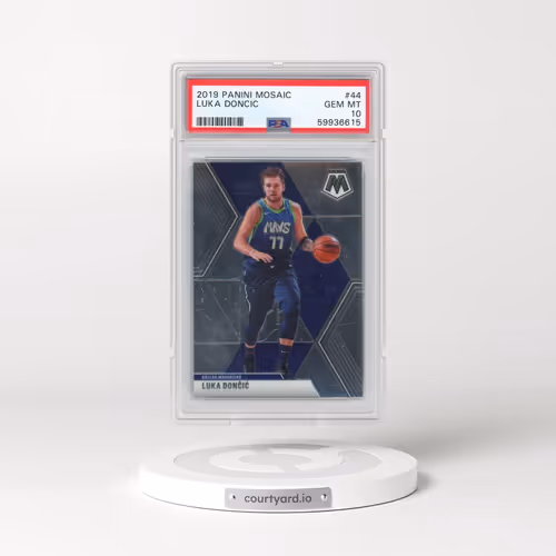 2019 Panini Mosaic #44 Luka Doncic (PSA 10 GEM MINT)