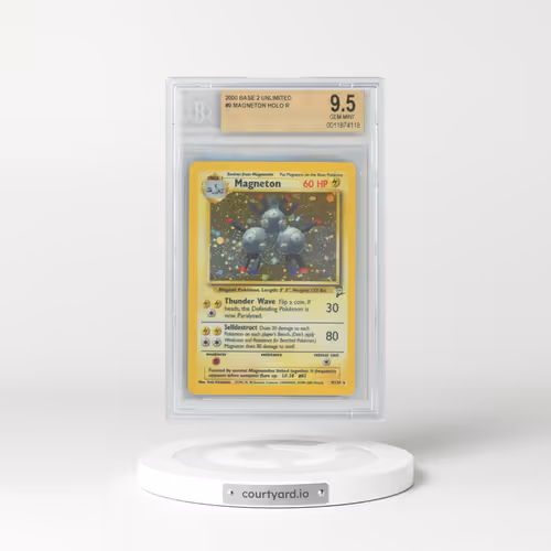 2000 Base Set 2 #9 Magneton - Holo (BGS 9.5 GEM MINT)