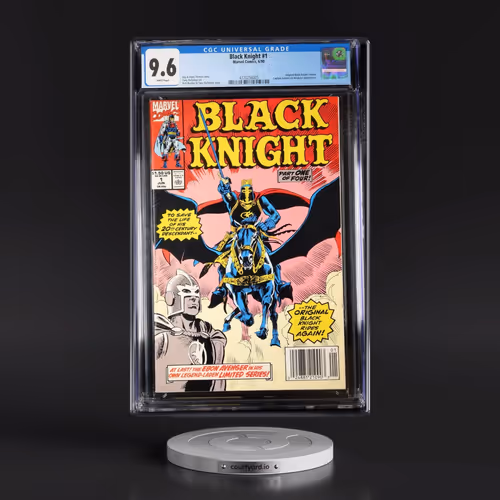 Black Knight #1 CGC 9.6 White Pages (Marvel Comics, 6/90) - Universal