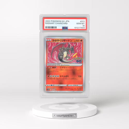2022 Pokémon Go #011 Radiant Charizard - Holo (PSA 10 GEM MINT)