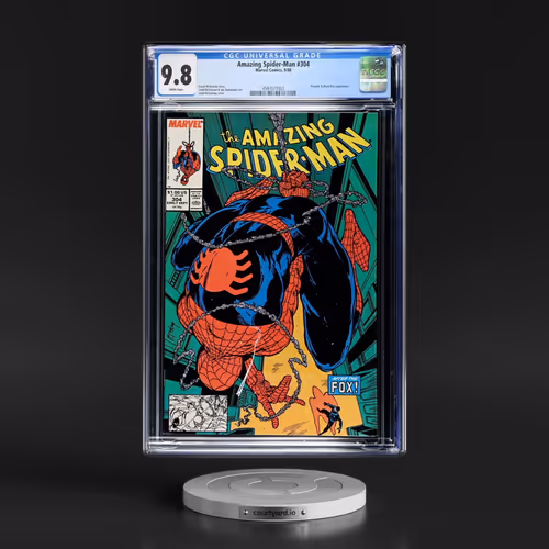 Amazing Spider-Man #304 CGC 9.8 White Pages (Marvel Comics, 9/88)