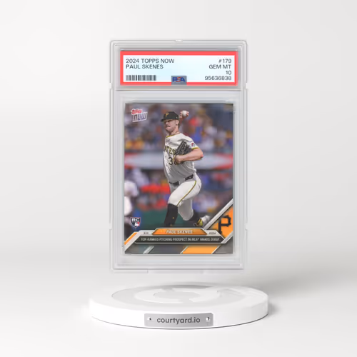 2024 Topps Now #179 Paul Skenes (PSA 10 GEM MINT)