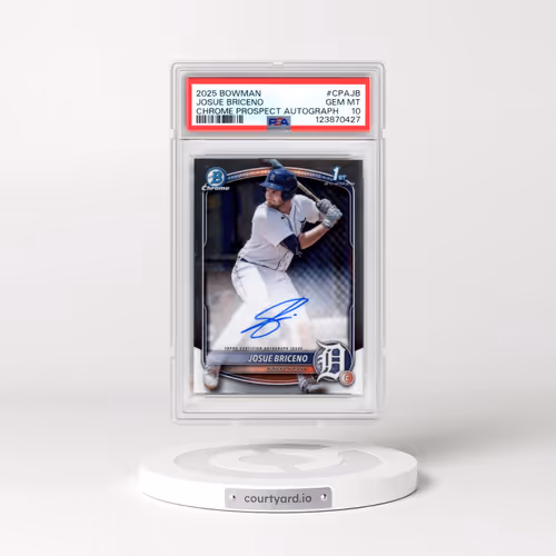 2025 Bowman Chrome Prospect Autographs #CPAJB Josue Briceno (PSA 10 GEM MINT)