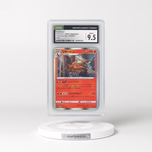 2022 Pokémon GO #010/071 Charizard - Holo (CGC 9.5 MINT+)