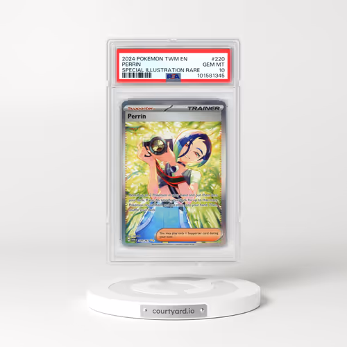 2024 Pokémon Twm EN-Twilight Masquerade #220 Perrin - Special Illustration Rare (PSA 10 GEM MINT)
