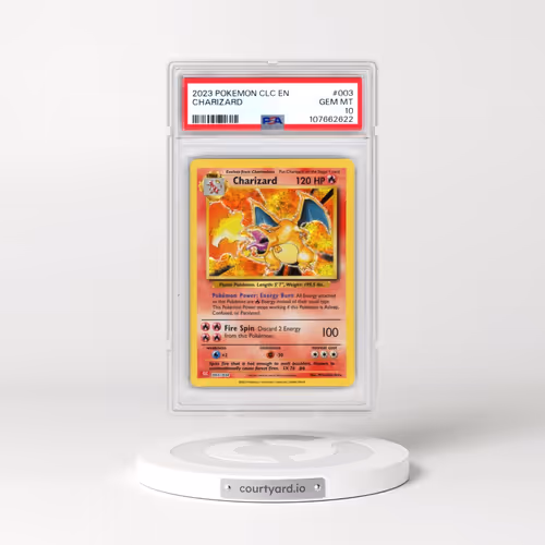 2023 Pokémon Clc-Trading Card Game Classic Charizard & HO-Oh EX Deck #003 Charizard (PSA 10 GEM MINT