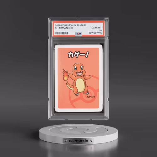 2019 Pokémon Old Maid Charmander (PSA 10 GEM MINT)