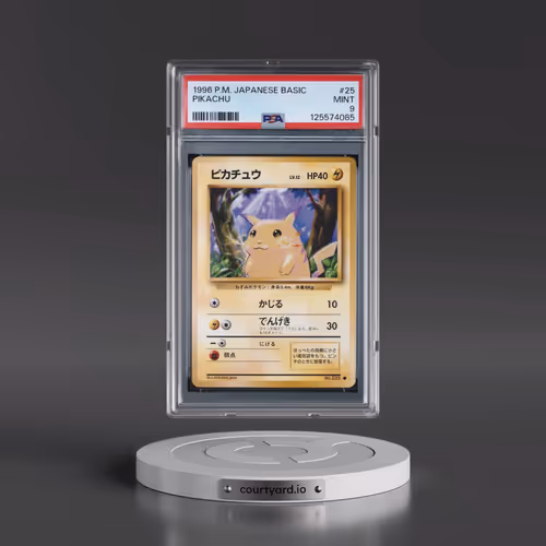 1996 Pokémon Basic #25 Pikachu (PSA 9 MINT)